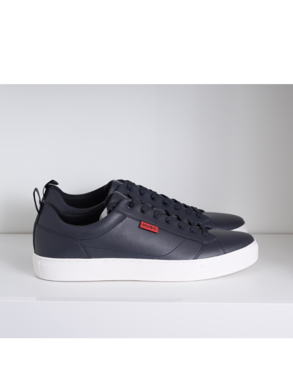 Hugo Boss Morrie_Tenn_napu_N Dark Blue Low Top Fashion Sneaker EU 46 US 13